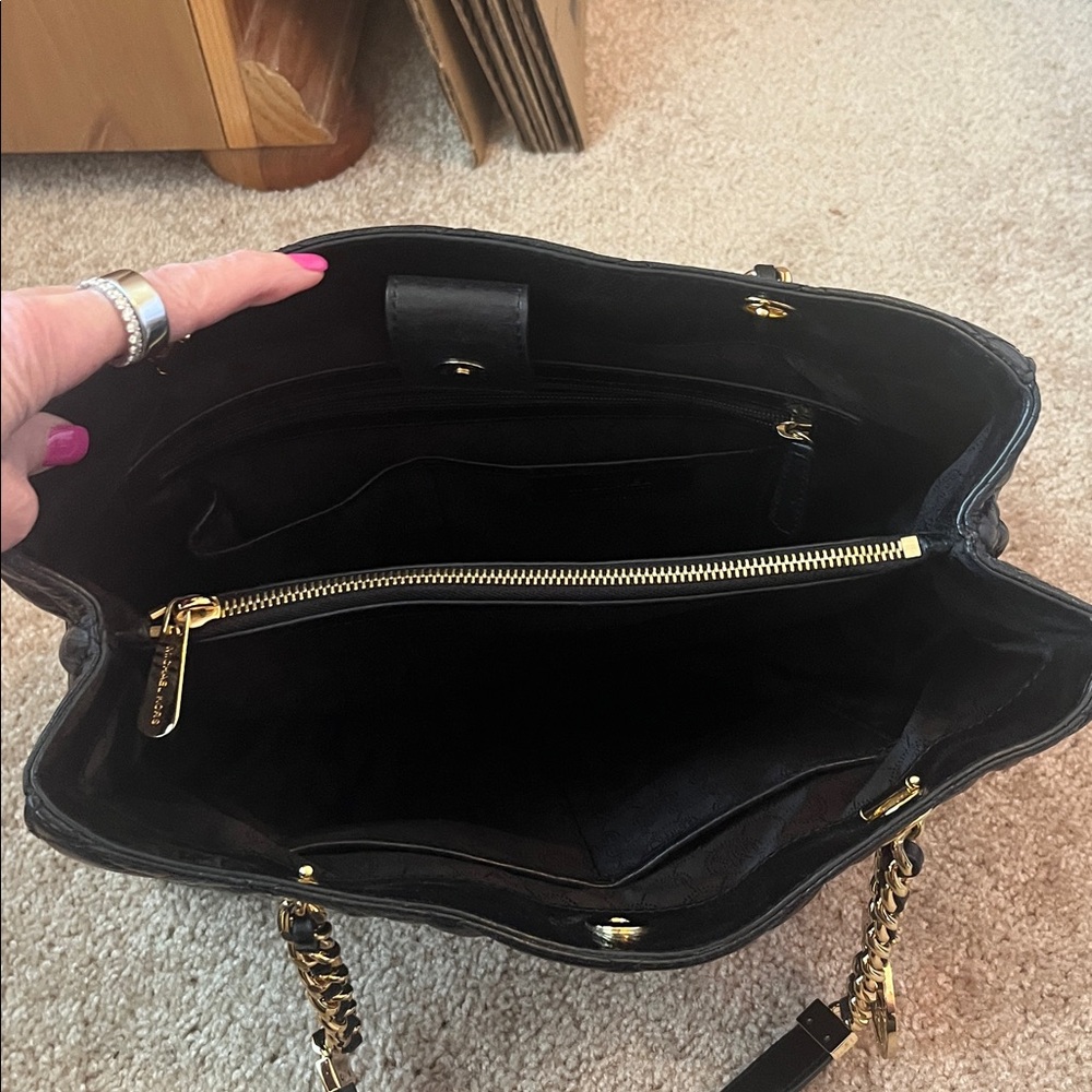 Michael Kors Quilted Leather Handbag - Picture 5 of 16